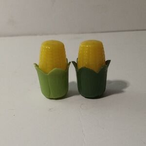 Corn Shaped Salt and Pepper Shakers